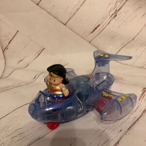 fisher-price Wonder woman little people plane toy